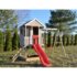 CASUTA DE GRADINA SUMMER ADVENTURE HOUSE CU PLATFORMA CU LOC PENTRU NISIP, TOBOGAN SI LEAGAN