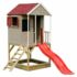 CASUTA DE GRADINA SUMMER ADVENTURE HOUSE CU PLATFORMA CU LOC PENTRU NISIP SI TOBOGAN