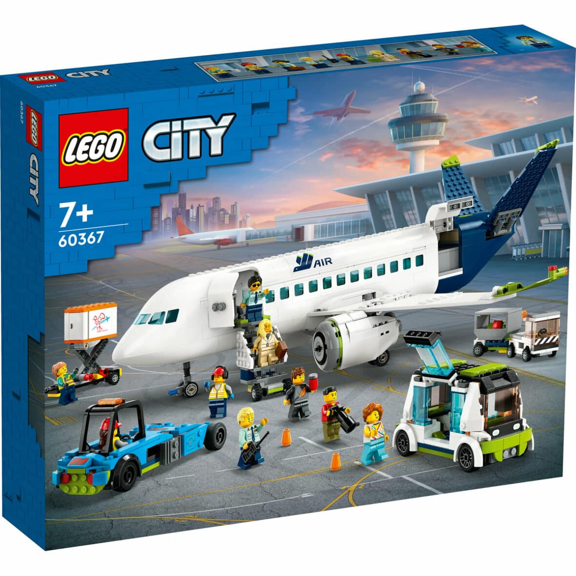 Avion de pasageri, LEGO City, 60367 1