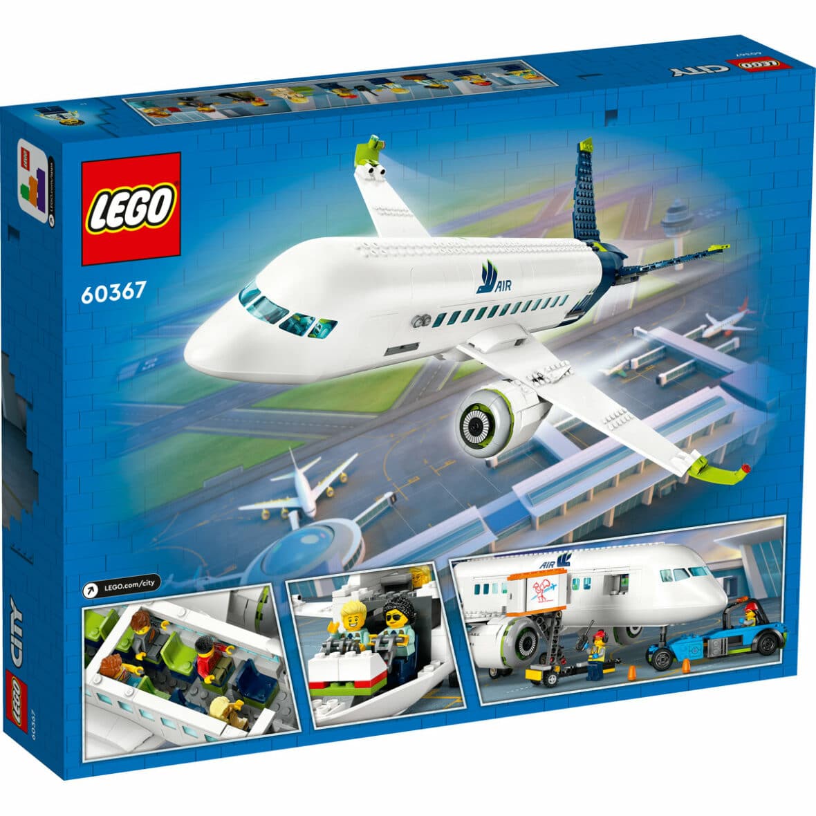 Avion de pasageri, LEGO City, 60367 6