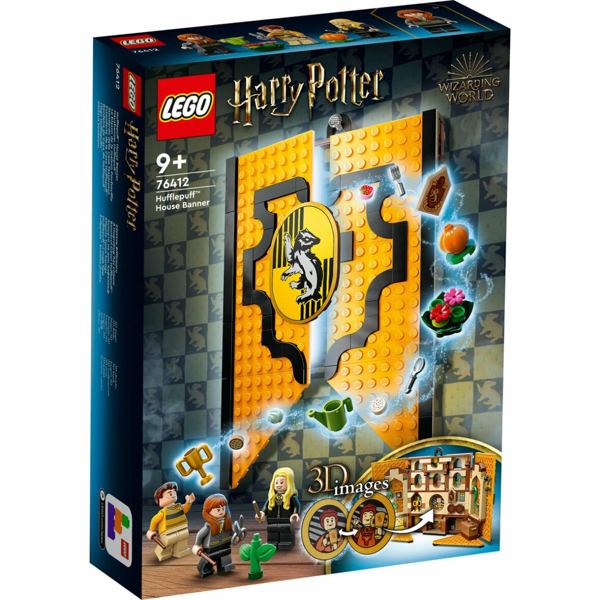 Bannerul Casei Hufflepuff™, LEGO Harry Potter, 76412 1
