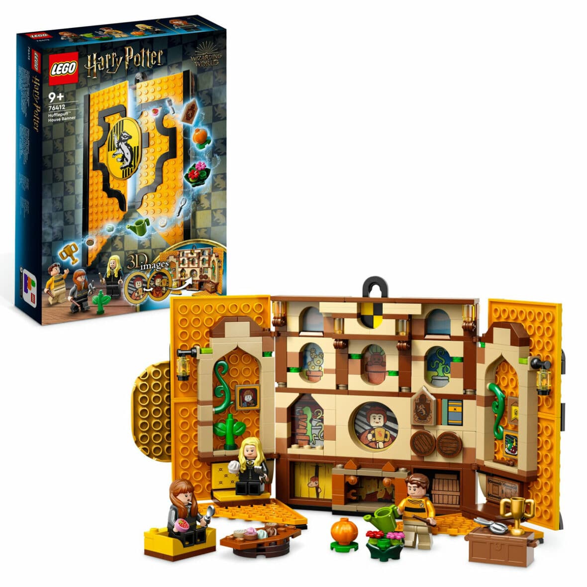 Bannerul Casei Hufflepuff™, LEGO Harry Potter, 76412