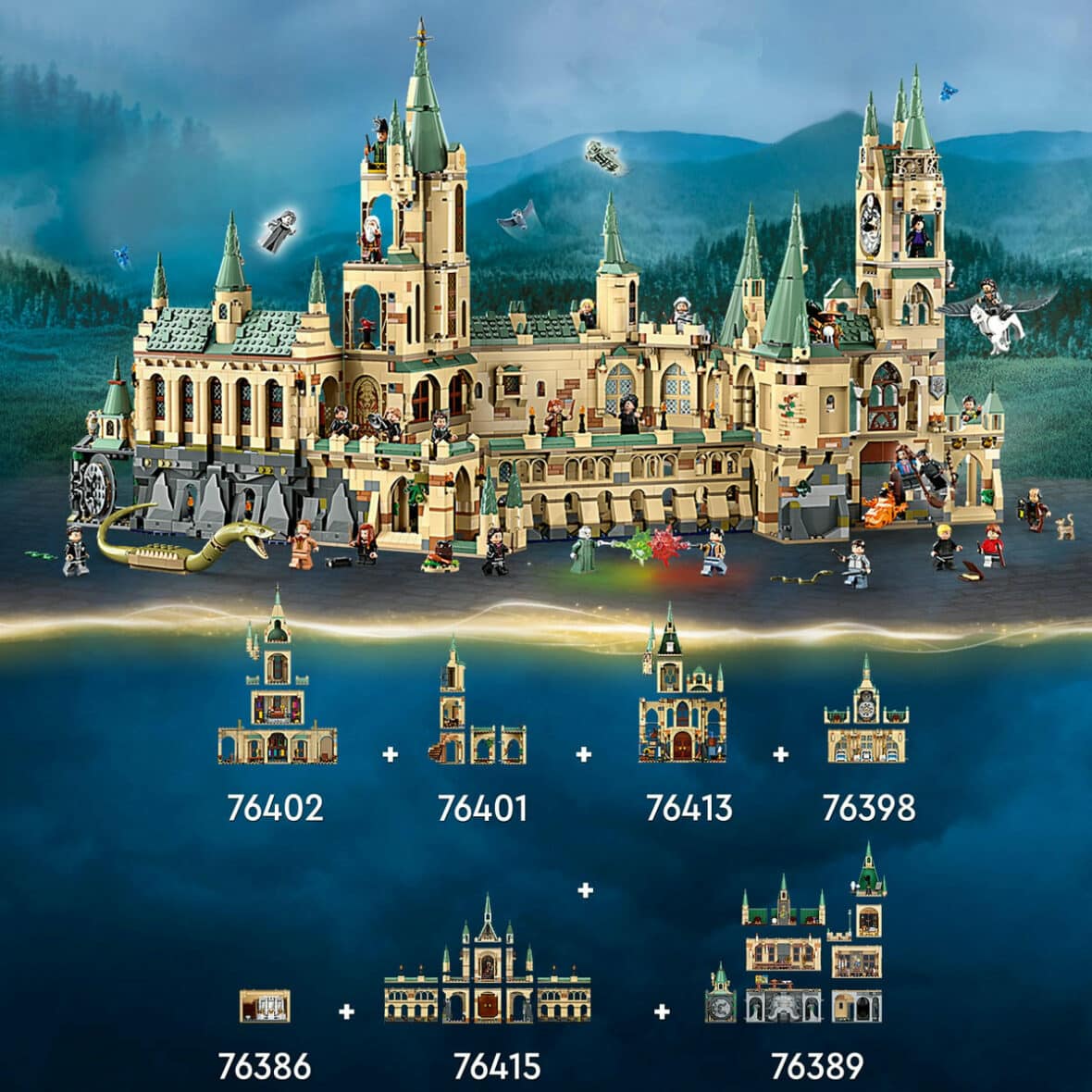 Batalia de la Hogwarts, LEGO Harry Potter, 76415 13
