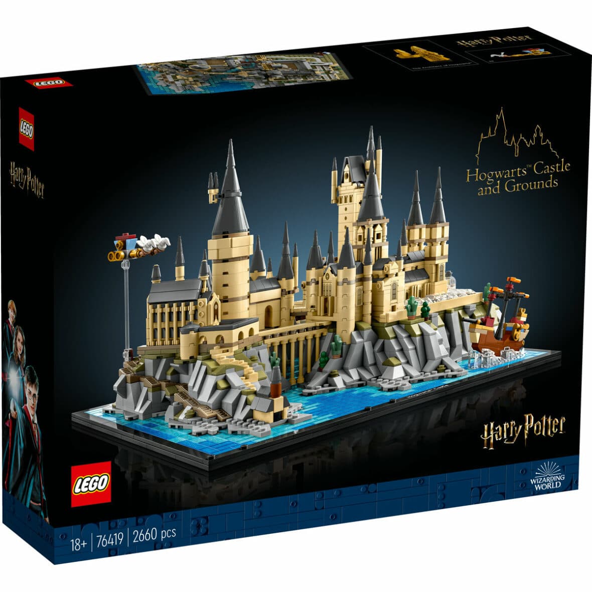 Castelul Hogwarts si imprejurimile, LEGO Harry Potter, 76419 1
