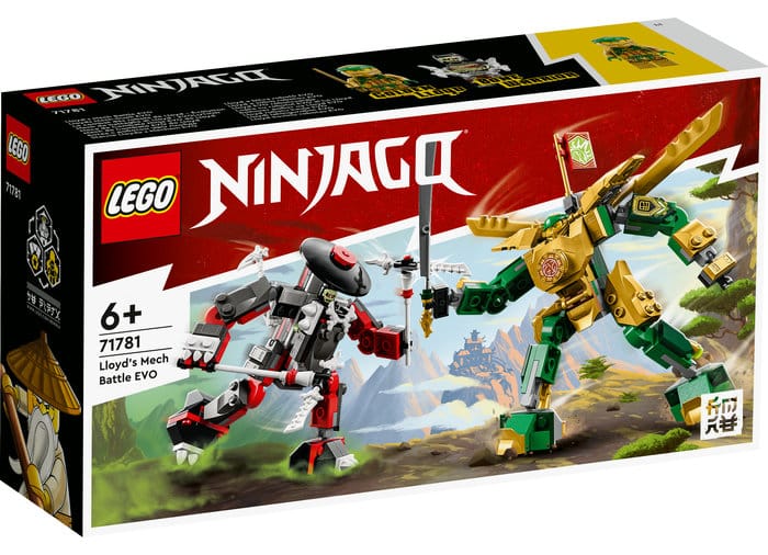 Lupta cu robotul EVO al lui Lloyd, LEGO Ninjago, 71781 1