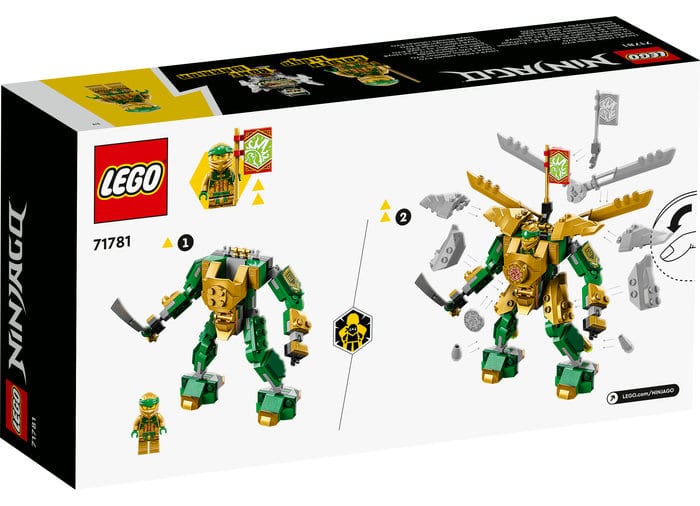 Lupta cu robotul EVO al lui Lloyd, LEGO Ninjago, 71781 3