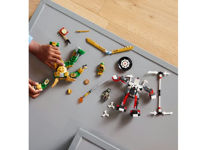 Lupta cu robotul EVO al lui Lloyd, LEGO Ninjago, 71781 4