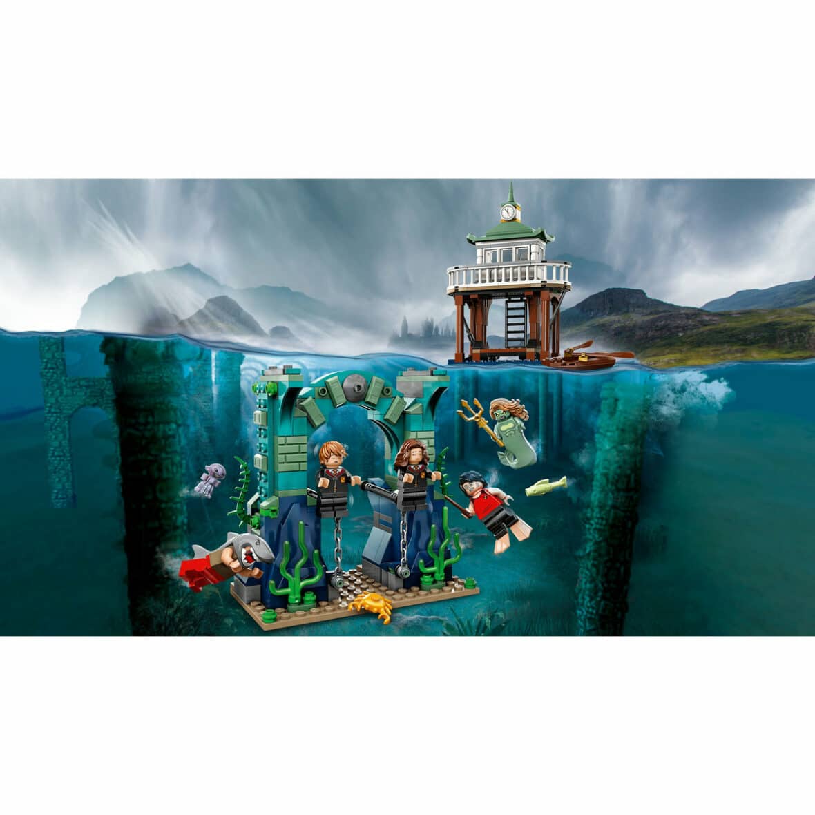 Turnirul Vrajitorilor Lacul Negru, LEGO Harry Potter, 76420 2