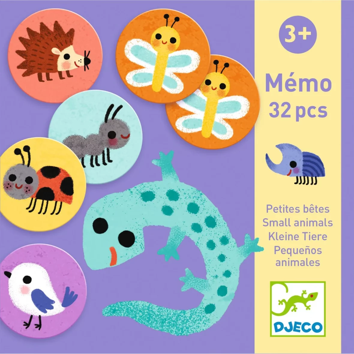 Joc de memorie, Memo animale mici, Djeco 3